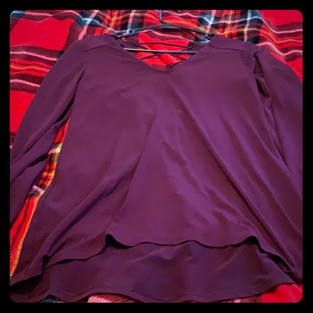 Plum tunic